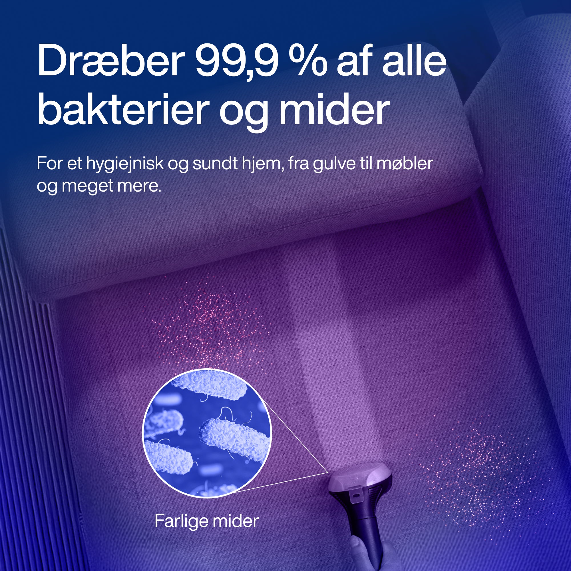 Pletfjerner PowerClean Pro - Damp & Varmt vand